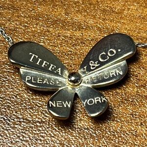 Tiffany & Co. Silver Butterfly Pendant